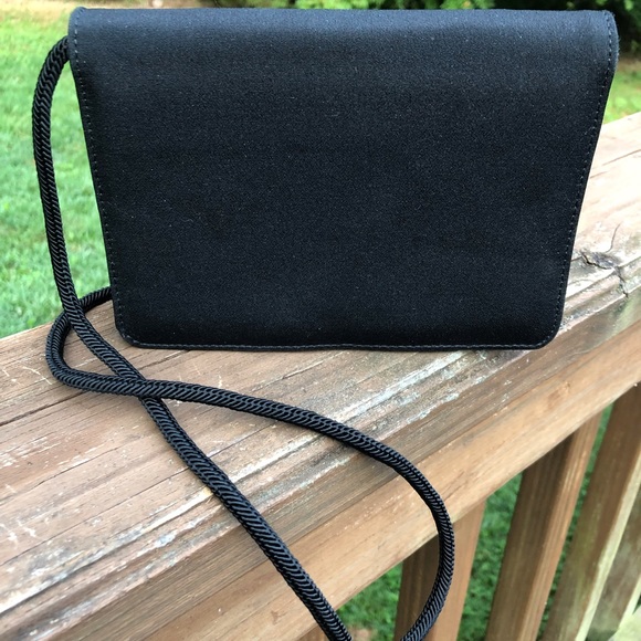 Stuart Weitzman Handbags - Like New Stuart Weitzman Black Evening Bag